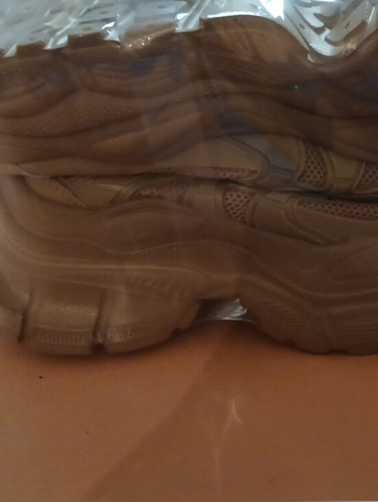 Shoes - Chunky Athletic Sneakers in Brown